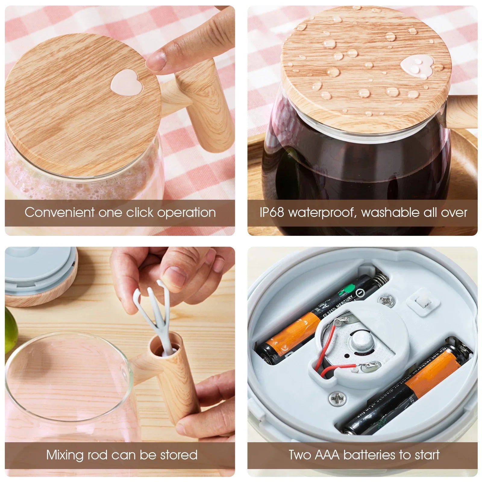 Magic Self-Stirring Mug